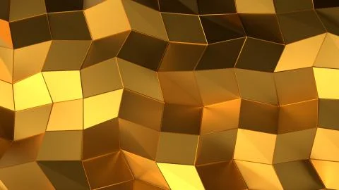 Luxury gold abstract triangle background Stock Illustration