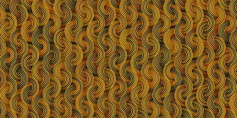 Luxury gold background with circle overlapping Stock Illustration