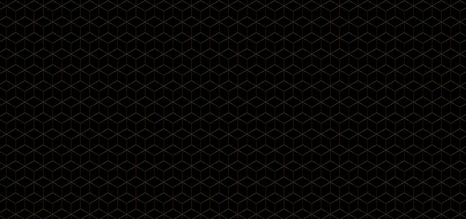Luxury gold cube pattern background premium design Stock Illustration