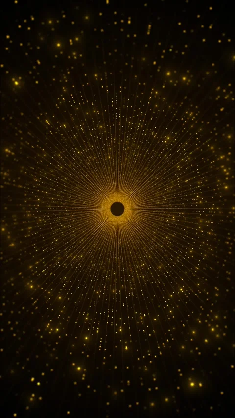 Luxury gold diamond light frame glittering border, elegant depth, symmetrical sh Stock Footage 340397424