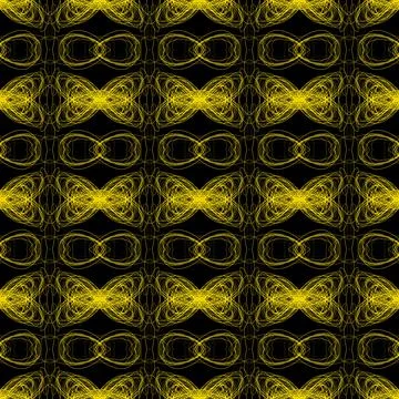 Luxury gold geometric seamless pattern background Illustrazione stock