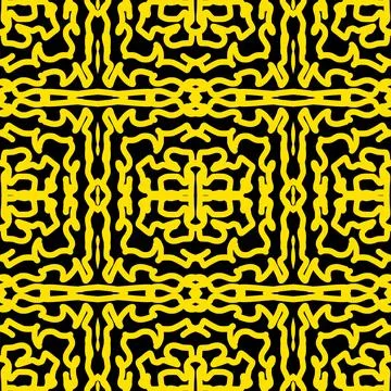 Luxury gold geometric seamless pattern background Stock-Illustration