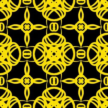 Luxury gold geometric seamless pattern background Stock-Illustration