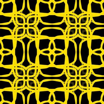 Luxury gold geometric seamless pattern background Stock Illustration