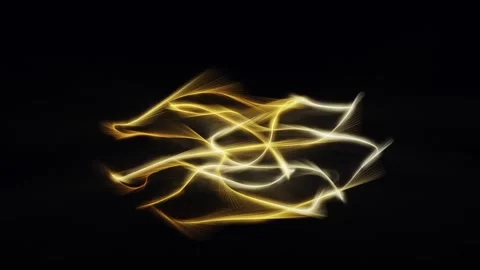 Luxury-gold-loop-4k-b2ba52 Stock Footage 346089850