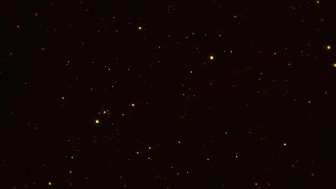 Luxury Gold Particle Background Loop Ambient Golden Dust Motion Video stock 346583421