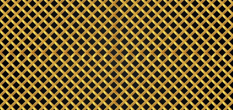 Luxury gold pattern design net concept. Stock Illustration
