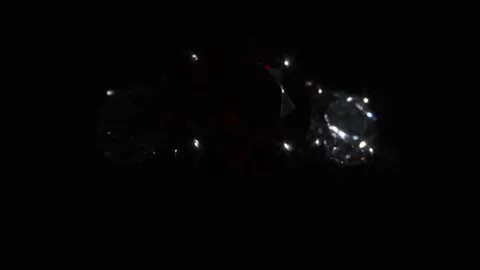 Luxury gold ring with ruby and diamonds. Stock Footage 327959920