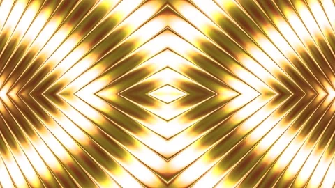 Luxury Gold Tech Motion Background with Glossy Metallic Diamond Design Video stock 334408573