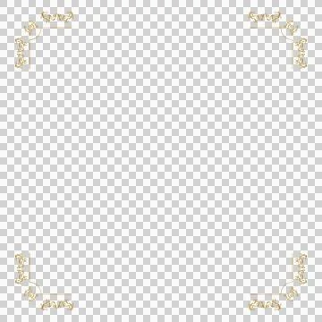 Luxury gold vintage pattern divide floral element vector Stockillustratie