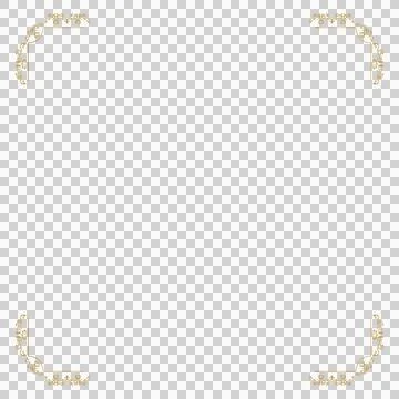 Luxury gold vintage pattern divide floral element isolated 스톡 일러스트