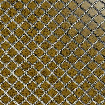 Luxury Golden Arabesque Pattern Background with Metallic Lattice Overlay Illustrazione stock