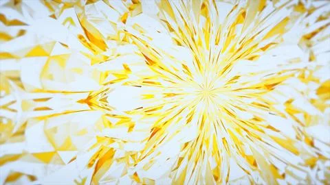 Luxury Golden Crystal Diamond Refraction Background イラスト素材