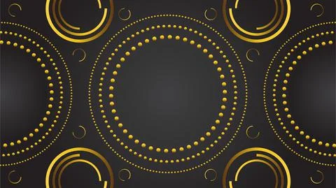 Luxury golden gradient background Stock Illustration