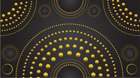 Luxury golden gradient background Illustrazione stock