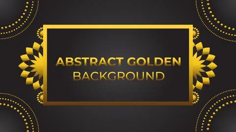 Luxury golden gradient background Illustrazione stock