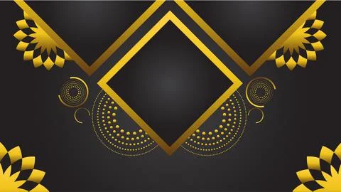 Luxury golden gradient background Illustrazione stock