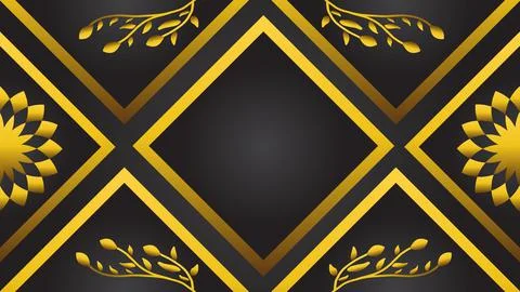 Luxury golden gradient background Illustrazione stock