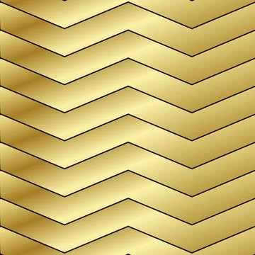 Luxury Golden Islamic Pattern Design | Black Vector Background Stock Illustration