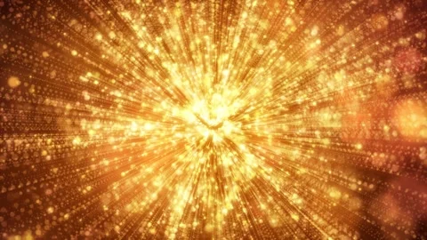 Luxury Golden Particles Bloom 動画素材 337351703
