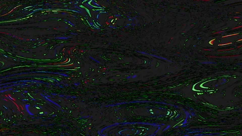 Luxury holographic overlay. Data mosh imitation, psychedelic computer graphic. Stock Footage 147101850