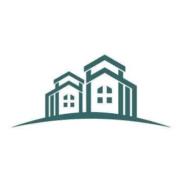 Luxury Home Group Stock Illustration