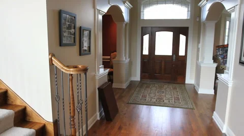 Luxury Home Interior Pan Stock Footage 5186471