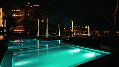 A luxury hotel in Doha, Qatar Video stock 327555652