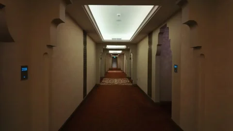 A luxury hotel in Doha, Qatar 스톡 동영상 327555798