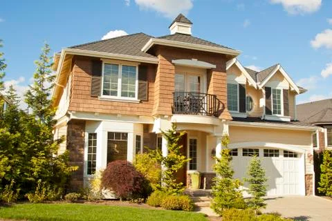 Luxury house Stock Photos