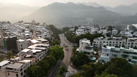 Luxury housing development. Stock Footage 303967754