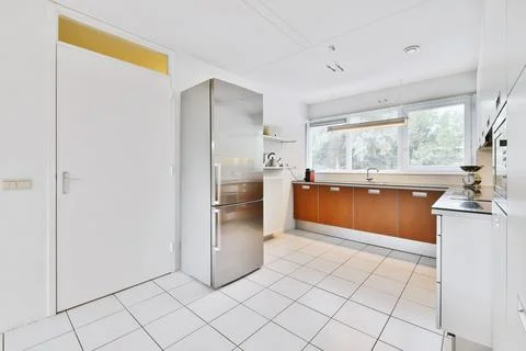 Luxury kitchen design Stock Photos