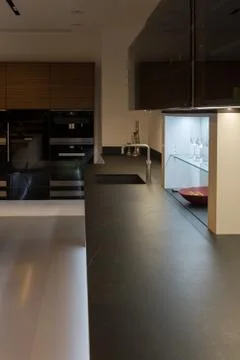 Luxury kitchen Stock Photos