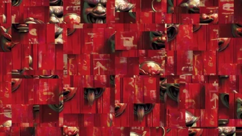 Luxury Knocker Pattern Stock Footage 306462259