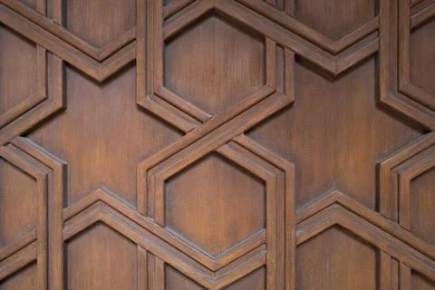 Luxury latch wood pattern background.. 스톡 사진