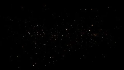 Luxury light sparkling particles blinking stage particles rising, wave stage Stock Footage 333953811