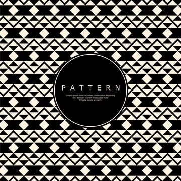 Luxury line shape abstract pattern design. Modern geometric pattern vector. Stock Illustration