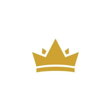Luxury logo. Crest logo element, Crown, Wing, Emblem, Heraldic Monogram Stock Illustration