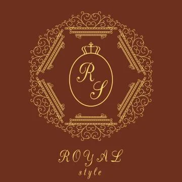 Luxury Logo template Stock Illustration