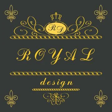 Luxury Logo template Stock Illustration