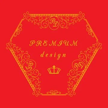 Luxury Logo template Stock Illustration