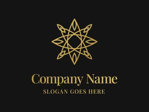 Luxury Logo Template Stock Illustration