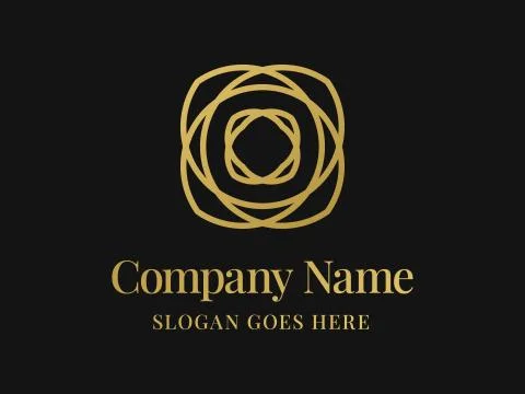 Luxury Logo Template Stock Illustration