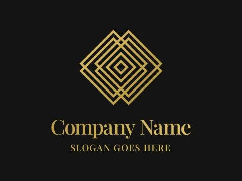 Luxury Logo Template Stock Illustration