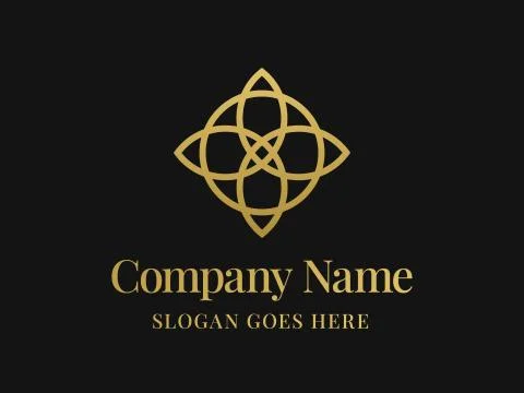 Luxury Logo Template Stockillustratie