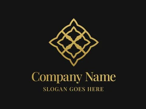 Luxury Logo Template Stock Illustration