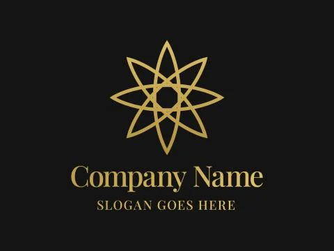 Luxury Logo Template Stock Illustration