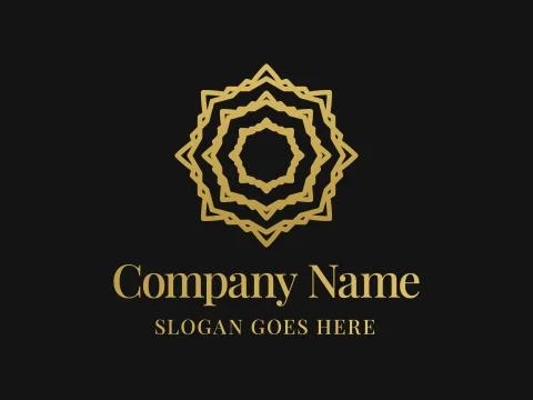Luxury Logo Template Stockillustratie