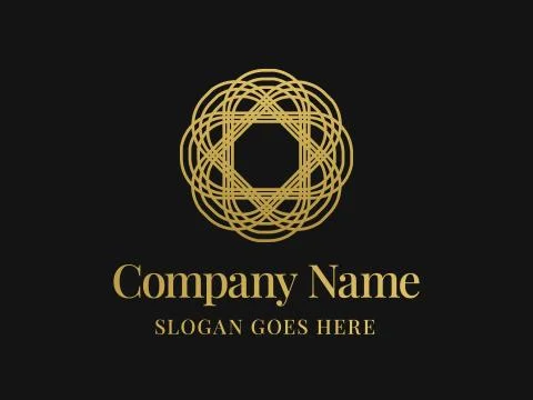 Luxury Logo Template Stock Illustration