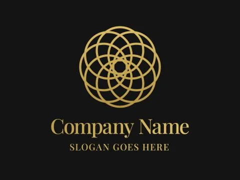 Luxury Logo Template Stock Illustration